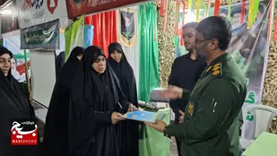 شروع به کار پایگاه بعثت حاضر در میدان و خیابان در موکب قرارگاه مردمی امام شهید شهرستان چالوس