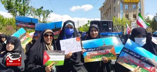 برگزاری راهپیمایی روز جهانی قدس در مهرشهر