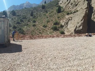 آماده سازی بوستان سلامت آبشار مجن