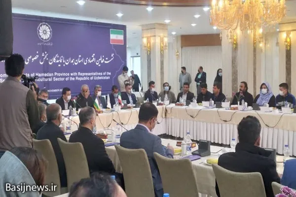 نشست B2B با تولیدکنندگان و صادرکنندگان استان همدان