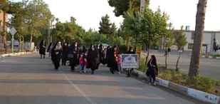 برگزاری همایش پیاده&zwnj;روی خانواده های کارکنان ارتش شاهرود+ تصاویر