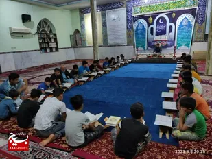برگزاری محفل قرآنی در مسجد نبی اکرم (ص) شوش