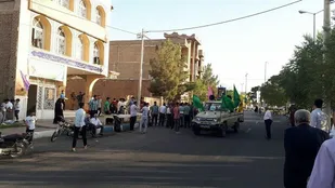 برپایی جشنواره ولایت وکاروان شادیانه غدیر در منطقه راوند کاشان