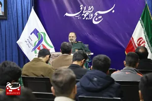 نشست صمیمی سردار موحد با دانشجویان و نخبگان بسیج دانشجویی قم