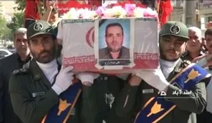 پیکر مطهر شهید&laquo;علی&zwnj;جواد زارع&raquo; در اسدآباد تشییع و خاکسپاری شد