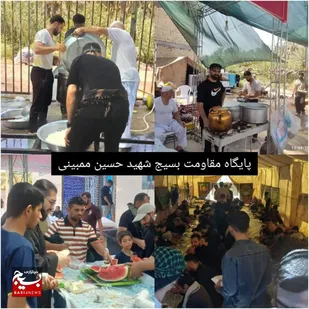ده روز در کربلای معلا و هر روز ۱۰۰۰ پرس غذای گرم بین عزاداران حسینی توزیع شد