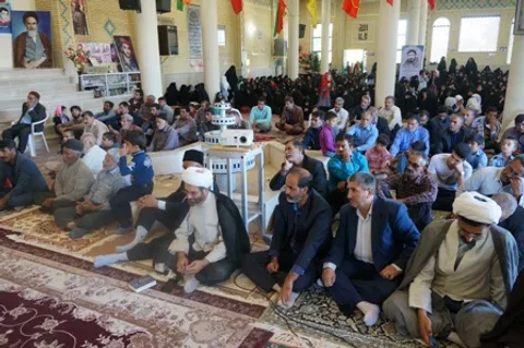 بزرگداشت سالگرد شهید منا در فرادنبه