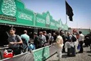 شور و حال کربلایی زائران حرم حضرت سیدالشهدا علیه السلام+فیلم
