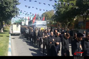 عزاداری بسیجیان هیئت رزمندگان انصار الحسین(ع) همدان