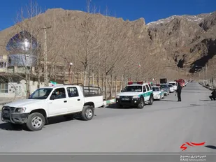 راهپیمایی خودرویی همزمان با روز پیروزی انقلاب اسلامی در فریدونشهر