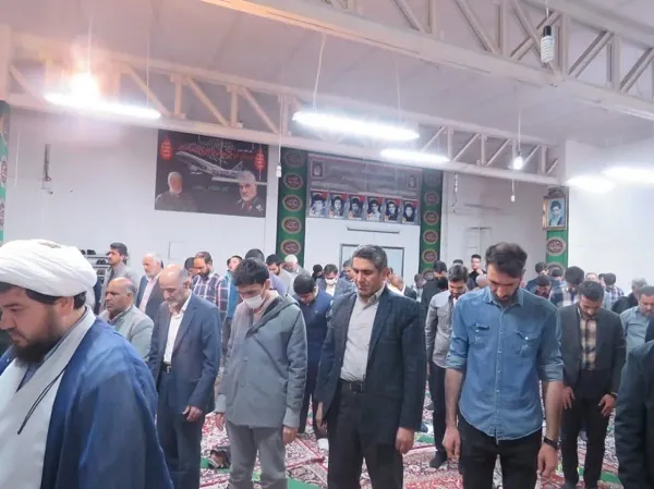 میزبانی پیکر پاک شهید گمنام دفاع مقدس همراه با ضیافت افطاری