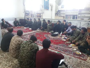 نظارت ستادی سپاه ناحیه شاهرود از حوزه بسیج خاتم الانبیا (ص) + تصاویر