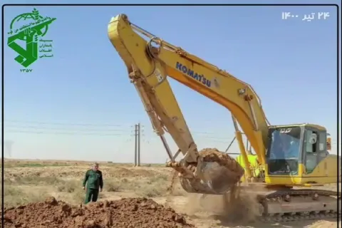 اقدامات سپاه برای بی‌آبی خوزستان