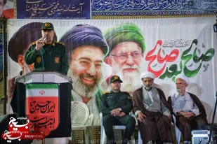 رژه باشکوه و پرصلابت بسیجیان《جان فدا》در نجف آباد