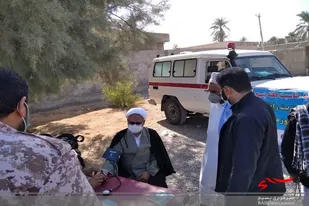 برپایی ایستگاه سلامت در شهر ایرانشهر