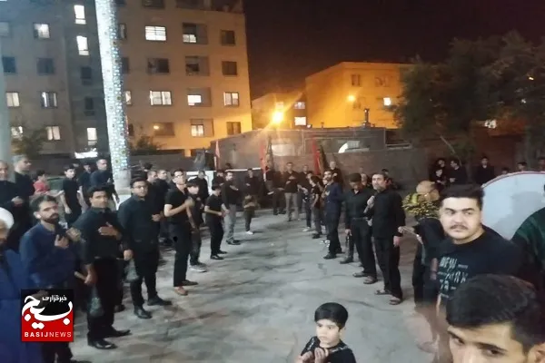 برگزاری مراسم سوگواری امام حسین(ع) به همت پایگاه شهید محمودخانی