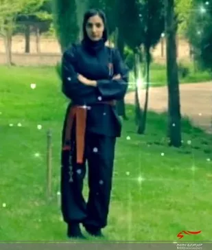 نایب قهرمانی دانشجوی دختر دانشگاه آزاد یاسوج در مسابقات کشوری سلاح سرد