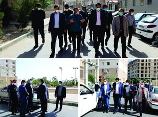بازدید سر زده فرماندار ری از شهرک&zwnj; مسکونی مهر کهریزک