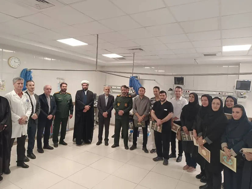 دیدارفرمانده سپاه استان زنجان با پرستاران
