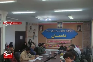 نشست مسئولان اقشار دامغان و مسئولان بسیج سازندگی استان