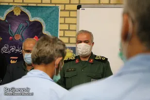 تصاویر| بازدید جانشین فرماندهی سپاه از اردوگاه کرامت اصفهان