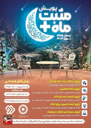 مثبت ماه؛ پویشی برای برآوردن آرزوی&zwnj;های جامعه هدف و راه&zwnj;های همدلی