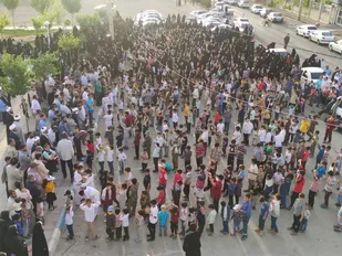 سرود سلام فرمانده در پردیسان قم طنین انداز شد