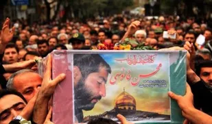 تشییع و خاکسپاری پیکر مطهر شهید فانوسی