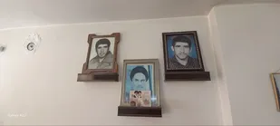 دیدار با خانواده شهیدان محمدی در خمینی شهر