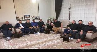 دیداربا خانواده معظم شهیدمدافع حرم در بروجن