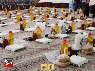 همسفره خدا در هفتمین روز شهادت حضرت سیدالشهدا (ع) + تصاویر