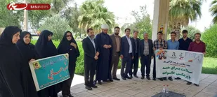ادای احترام و غبارروبی مزار شهدای گمنام دهلران