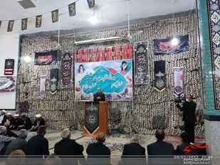 برگزاری یادواره ۷۴ شهید شهر مجن+ تصاویر