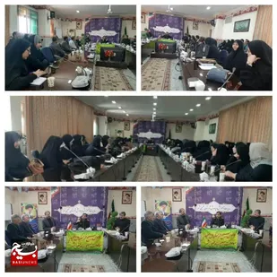 نشست بصیرتی جهاد تبیین به همت کانون بسیج فرهنگیان خمینی&zwnj;شهر