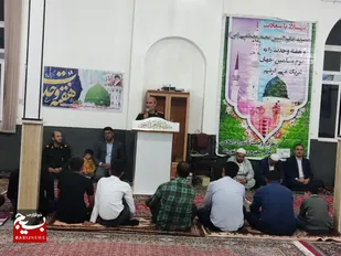 مراسم گرامیداشت هفته وحدت در روستای شوریک چایپاره برگزار شد