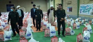 استمرار رزمایش مواسات وهمدلی درشهرستان بندرخمیر