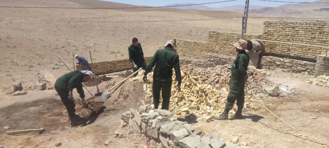 ۴۰ روز همت و خدمت دانشجویان جهادگر در منطقه سرولایت نیشابور