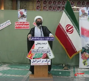 برگزاری نشست تربیت وتعالی حوزه ای فرماندهان ومسئولین حوزه ها وپایگاههای مقاومت تنگستان