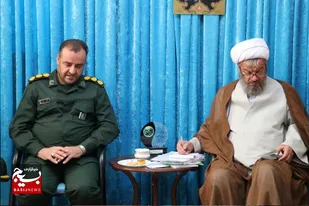 دیدار فرمانده سپاه ناحیه دامغان با امام جمعه این شهرستان&nbsp;