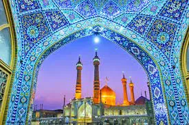لحظه تحویل سال ۱۴۰۰ در حرم مطهر حضرت معصومه (س)