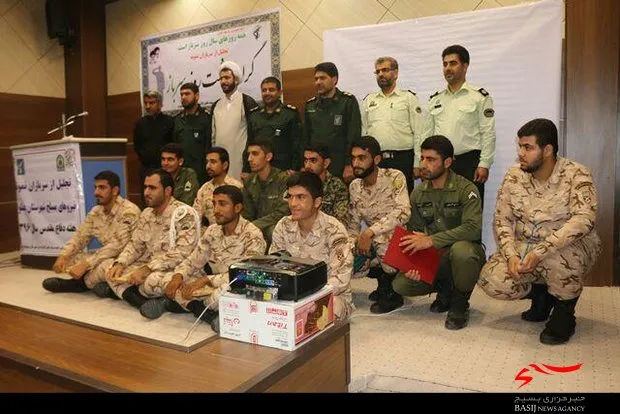 سربازان نمونه شهرستان عسلویه تجلیل شدند