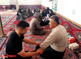 برگزاری اردوی جهادی درمانی در روستاهای محروم پیرانشهر