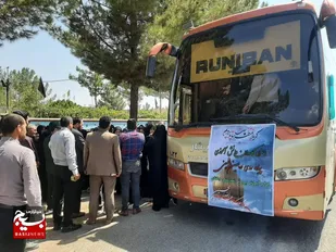 اعزام ۳۴ دانش آموز دختر زیارت اولی از جغتای به کربلای معلی&nbsp;