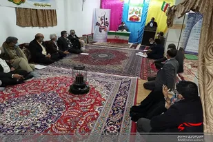 برگزاری میز خدمت جهادی در غدیر شهر زاهدان