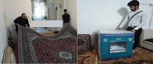 هنر دست گیری از نیازمندان به همت هنرمندان ملارد