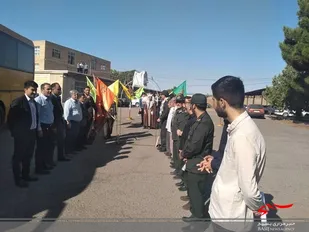 اعزام کاروان راهیان نور دانش آموزی شهرستان کوثر به مناطق عملیاتی شمالغرب کشور