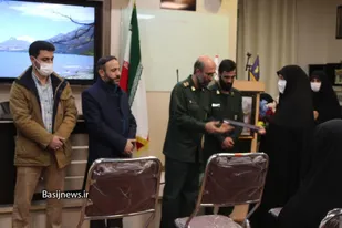 فرمانده جدید حوزه بسیج ۴۱۲ خواهران ناحیه امام هادی (ع) معارفه شد