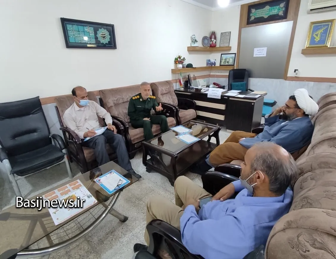 نشست هماهنگی برنامه‌های هفته عقیدتی سپاه دشتستان برگزار شد