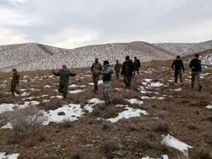 رزمایش سه روزه گردان پیاده بسیج سیدالشهداء شاهرود