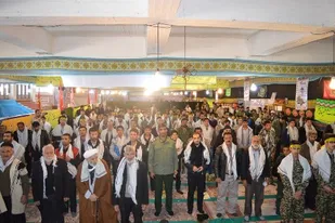 همایش مدافعان حرم در فارسان